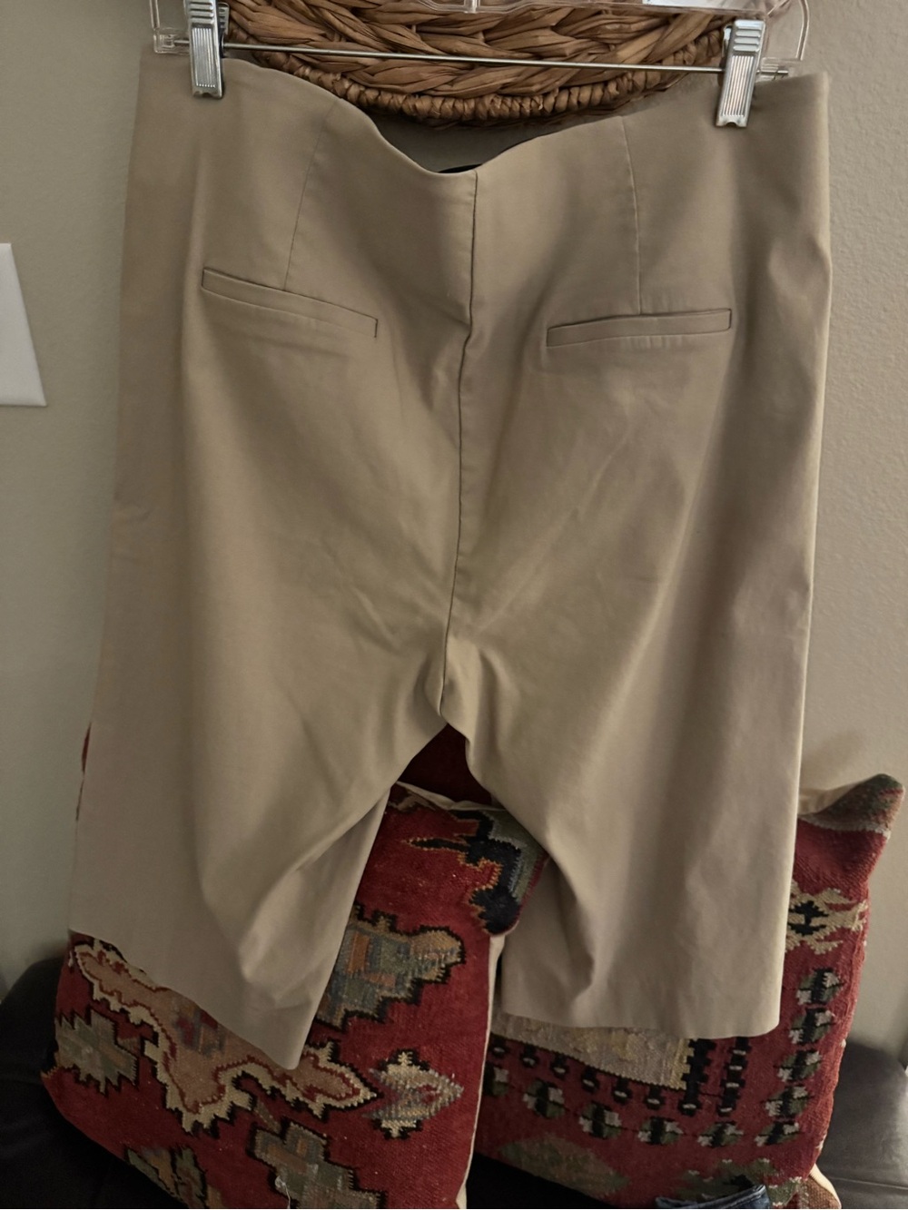 Women’s Khaki Dress Pants - Classic Straight Fit